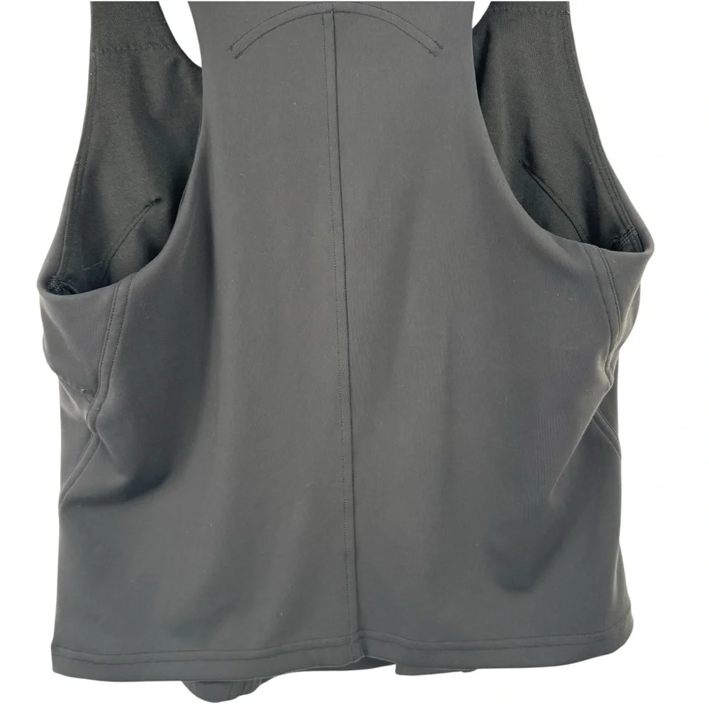 Lululemon InStill Tank Top Black Racerback Shelf Bra Square Neck Nulu Size 12